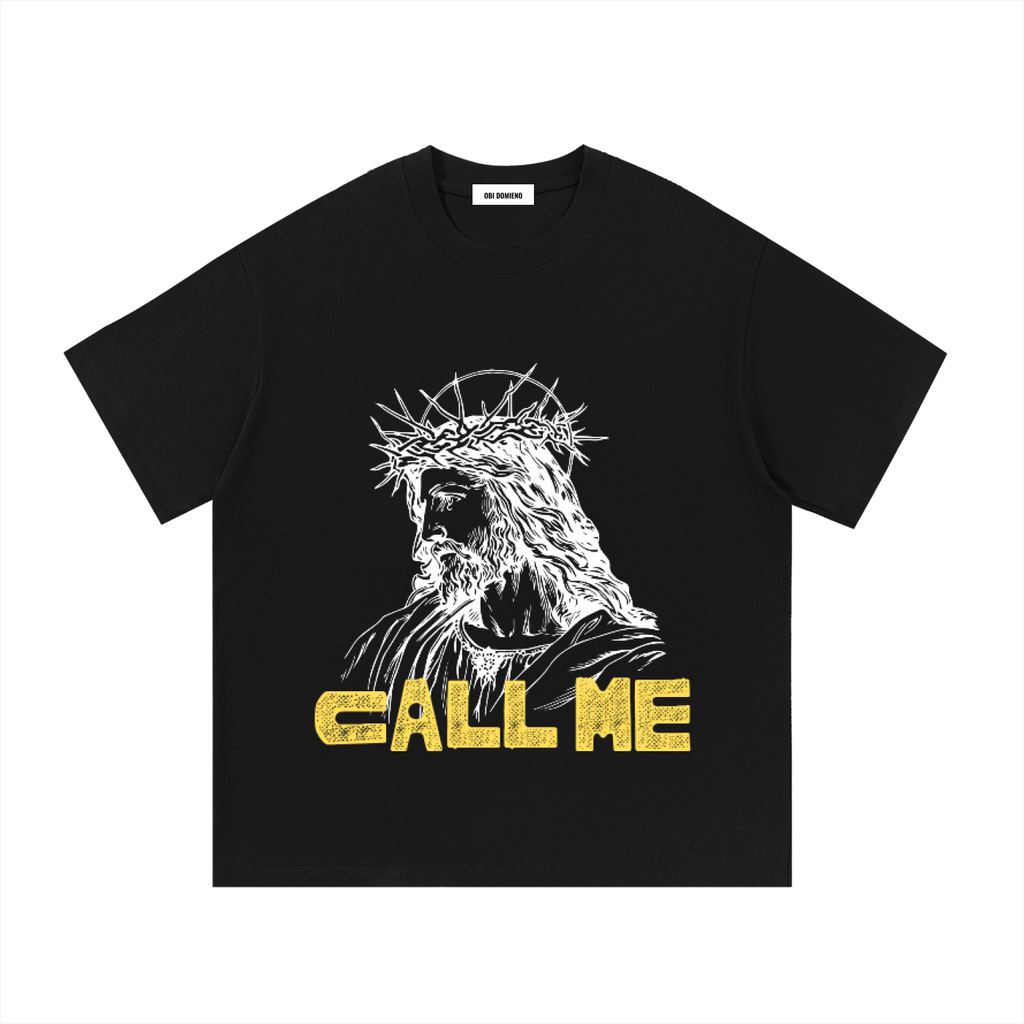 CALL ME TEE BLACK